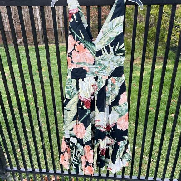 NWT Ann Taylor Floral Tank Tropical Fun Dress size 0 - Picture 3 of 14